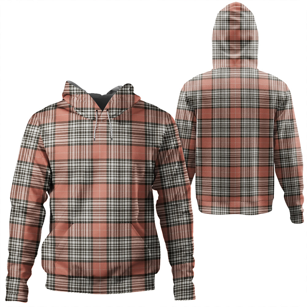 Napier Rose Weathered Tartan Classic Hoodie