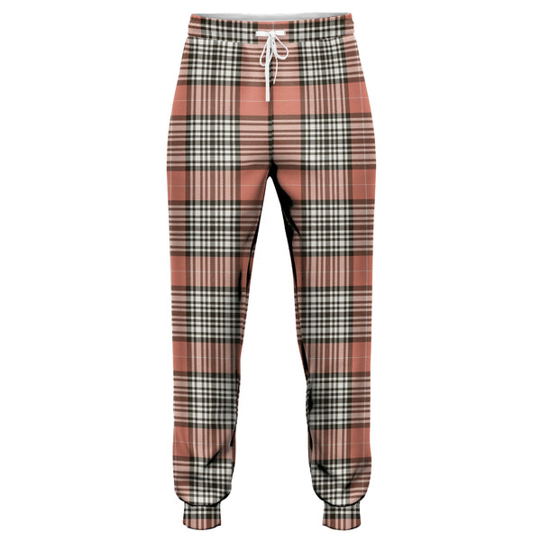 Napier Rose Weathered Tartan Jogger Pants