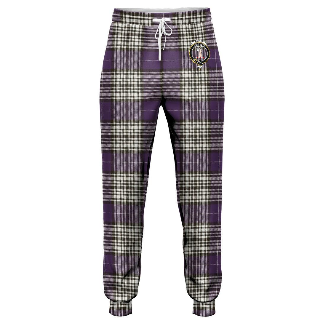 Napier Weathered Clan Badge Tartan Jogger Pants