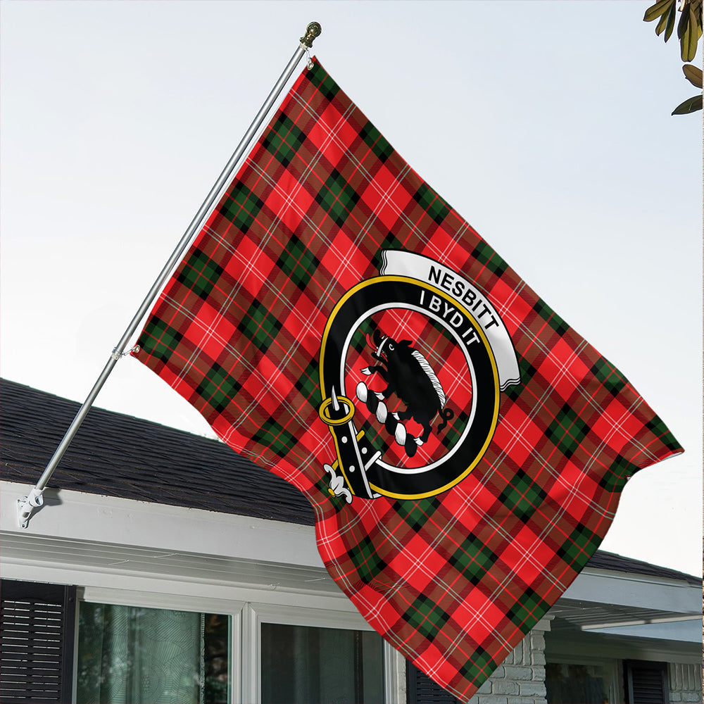 Nesbitt Modern Classic Crest House Flag