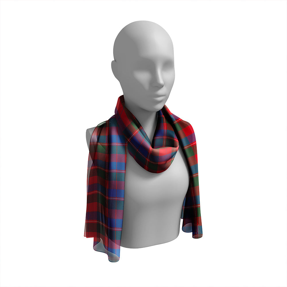 Nethybridge Modern Tartan Classic Silk Habotai Long Scarf