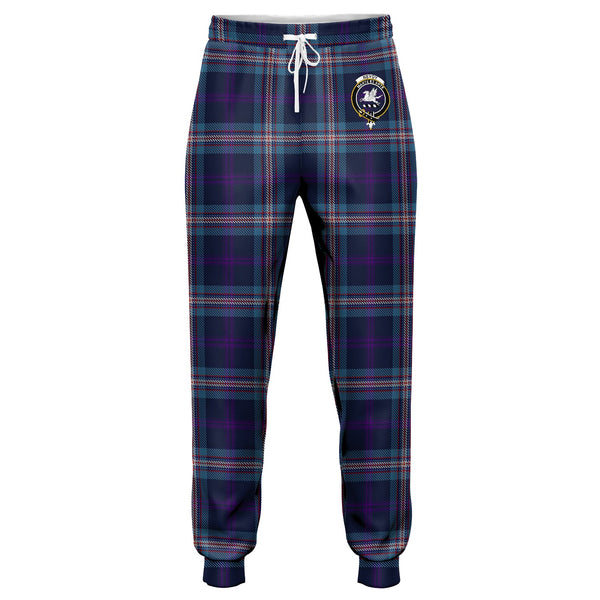 Nevoy Clan Badge Tartan Jogger Pants