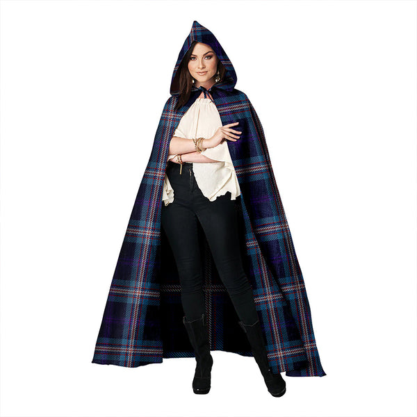 Nevoy Clan Badge Tartan Hooded Cloak