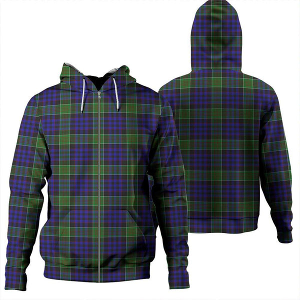 Newman Tartan Classic Zipper Hoodie