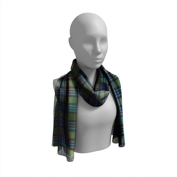 Newman Ancient Tartan Classic Silk Habotai Long Scarf