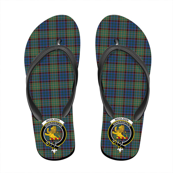 Nicolson Hunting Ancient Classic Crest Flip Flop