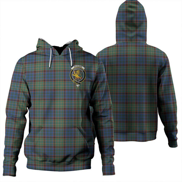 Nicolson Hunting Ancient Tartan Classic Crest Hoodie