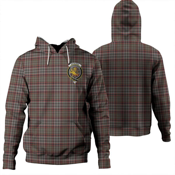 Nicolson Hunting Weathered Tartan Classic Crest Hoodie