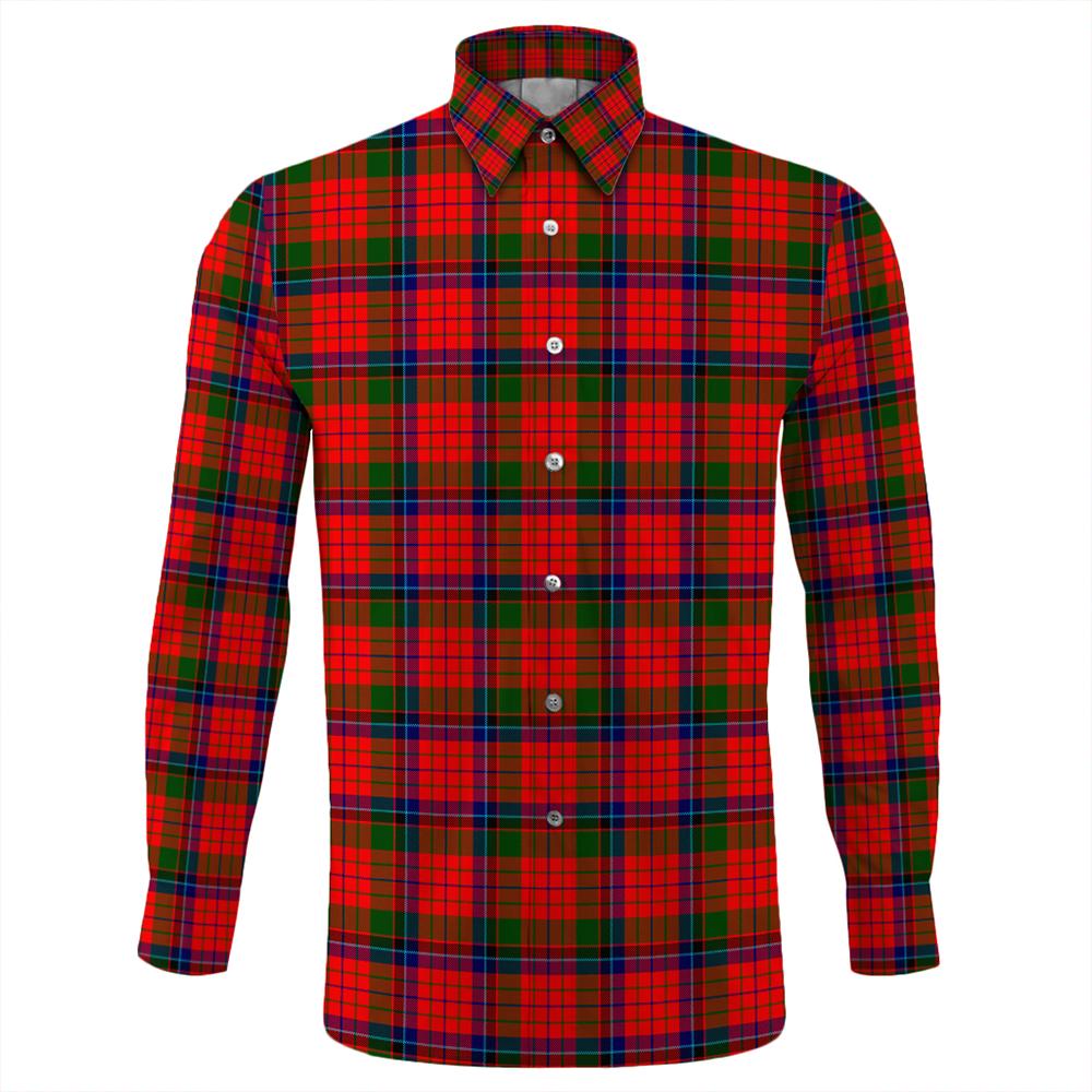 Nicolson Modern Tartan Classic Long Sleeve Button Shirt