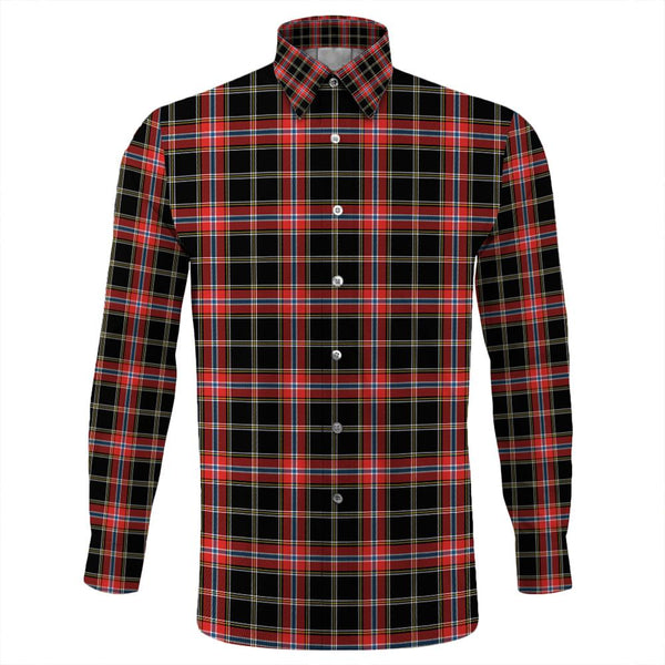 Norwegian Night Tartan Classic Long Sleeve Button Shirt