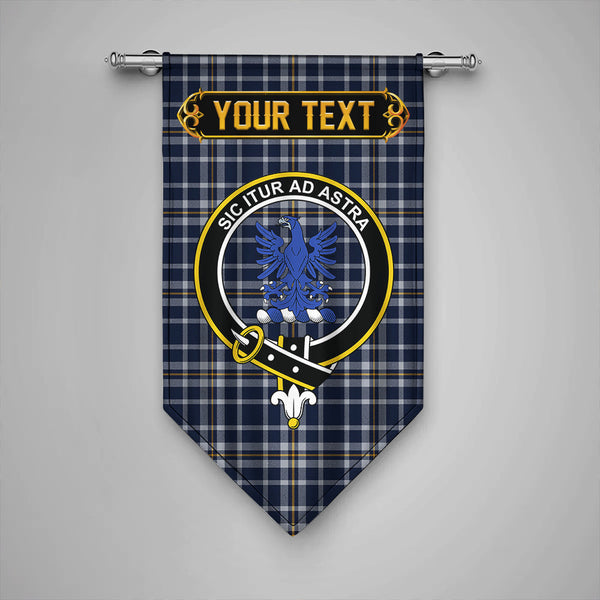 Ochterlony (Auchterlony) Modern Clan Badge Tartan Gonfalon Personalize