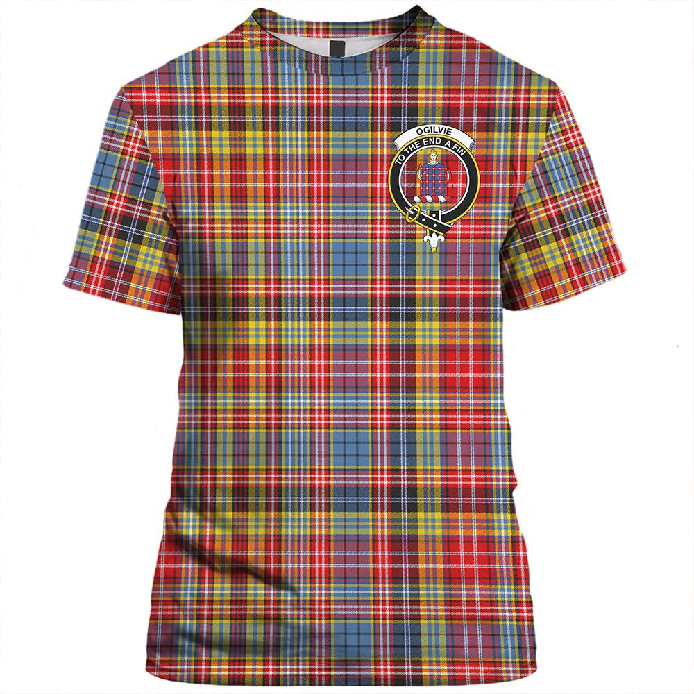 Ogilvie Tartan Classic Crest T-Shirt