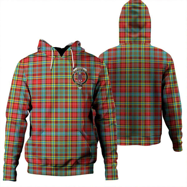 Ogilvie Hunting Ancient Tartan Classic Crest Hoodie