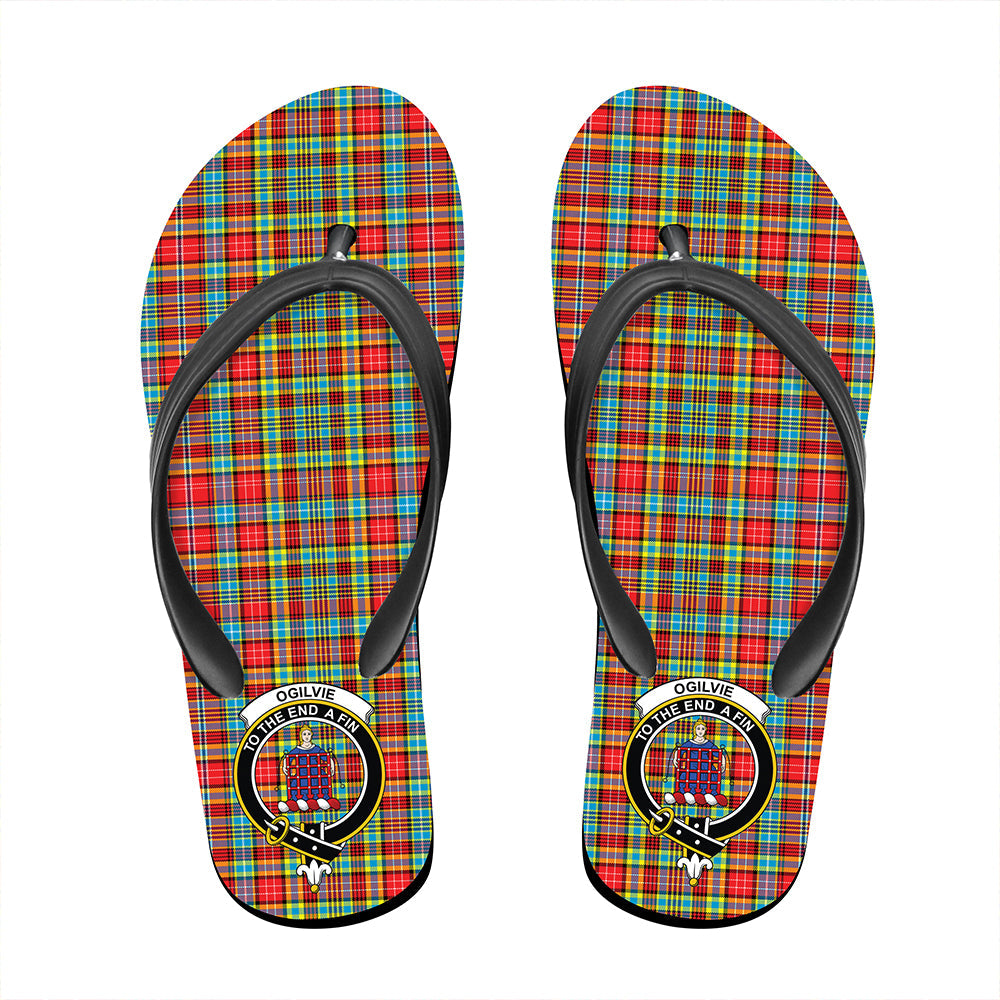 Ogilvie Hunting Ancient Classic Crest Flip Flop