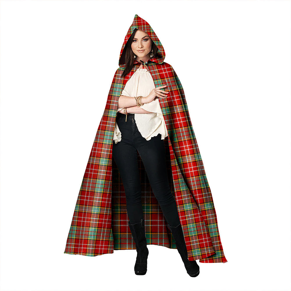 Ogilvie Ancient Clan Badge Tartan Hooded Cloak