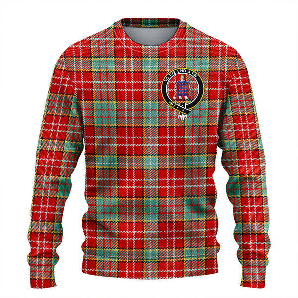 Ogilvie Ancient Clan Badge Tartan Knitted Sweater