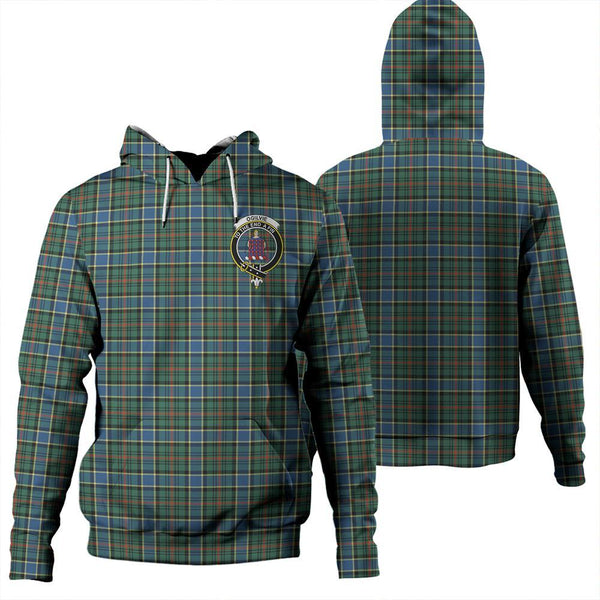 Ogilvie Hunting Modern Tartan Classic Crest Hoodie