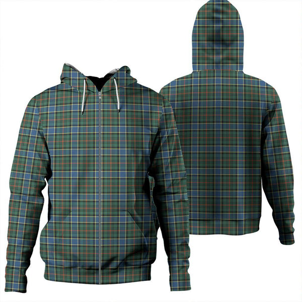 Ogilvie Hunting Ancient Tartan Classic Zipper Hoodie