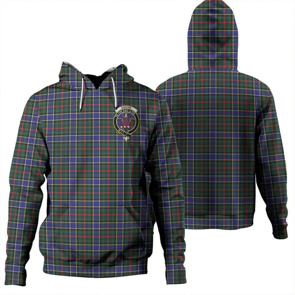 Ogilvie of Airlie Ancient Tartan Classic Crest Hoodie