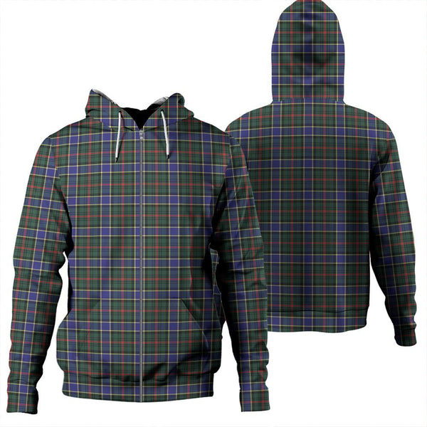 Ogilvie Hunting Modern Tartan Classic Zipper Hoodie