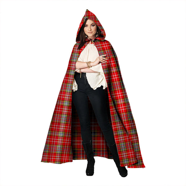 Ogilvie Modern Clan Badge Tartan Hooded Cloak