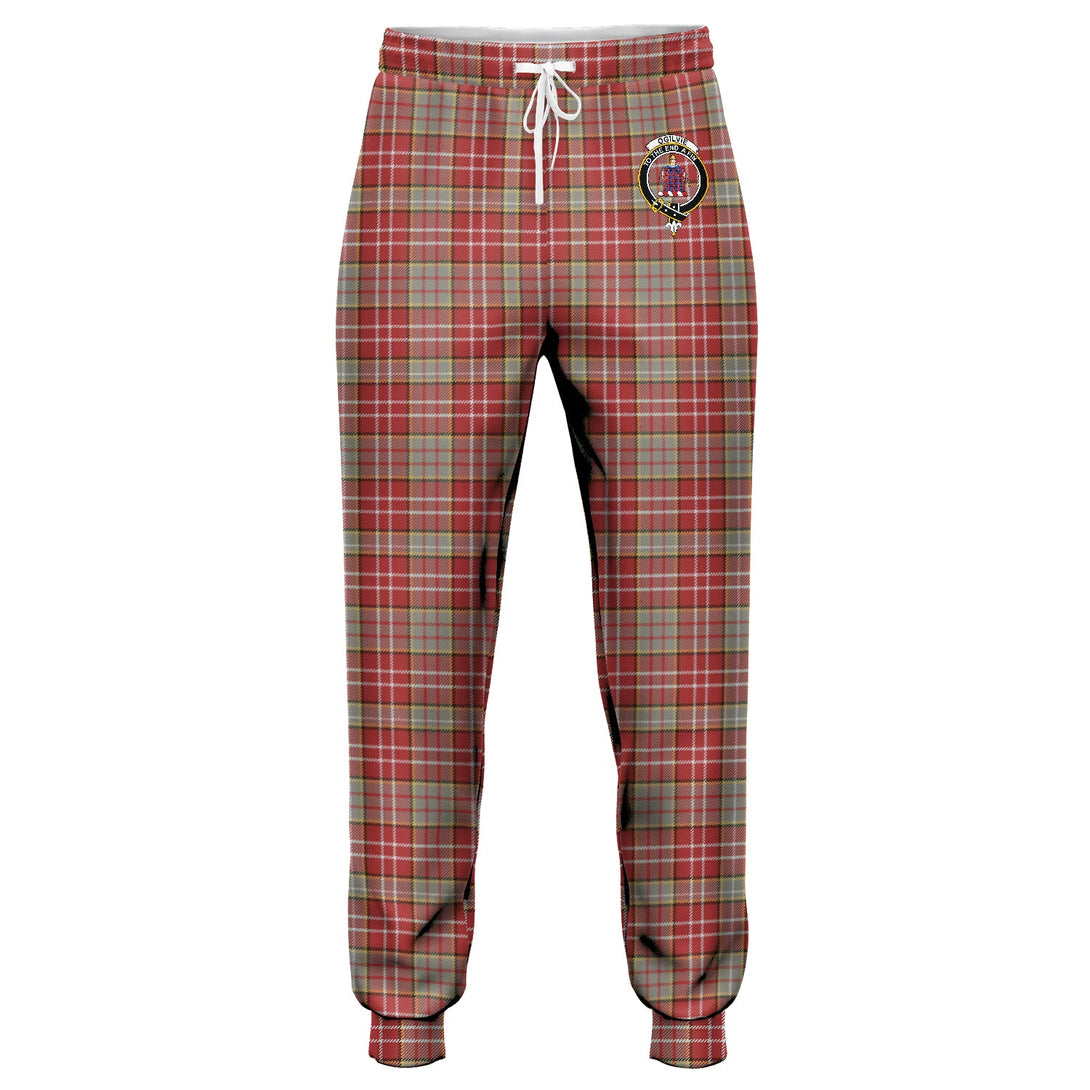 Ogilvie Weathered Clan Badge Tartan Jogger Pants