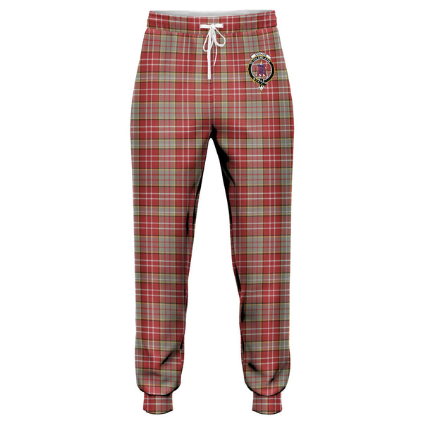 Ogilvie Weathered Clan Badge Tartan Jogger Pants