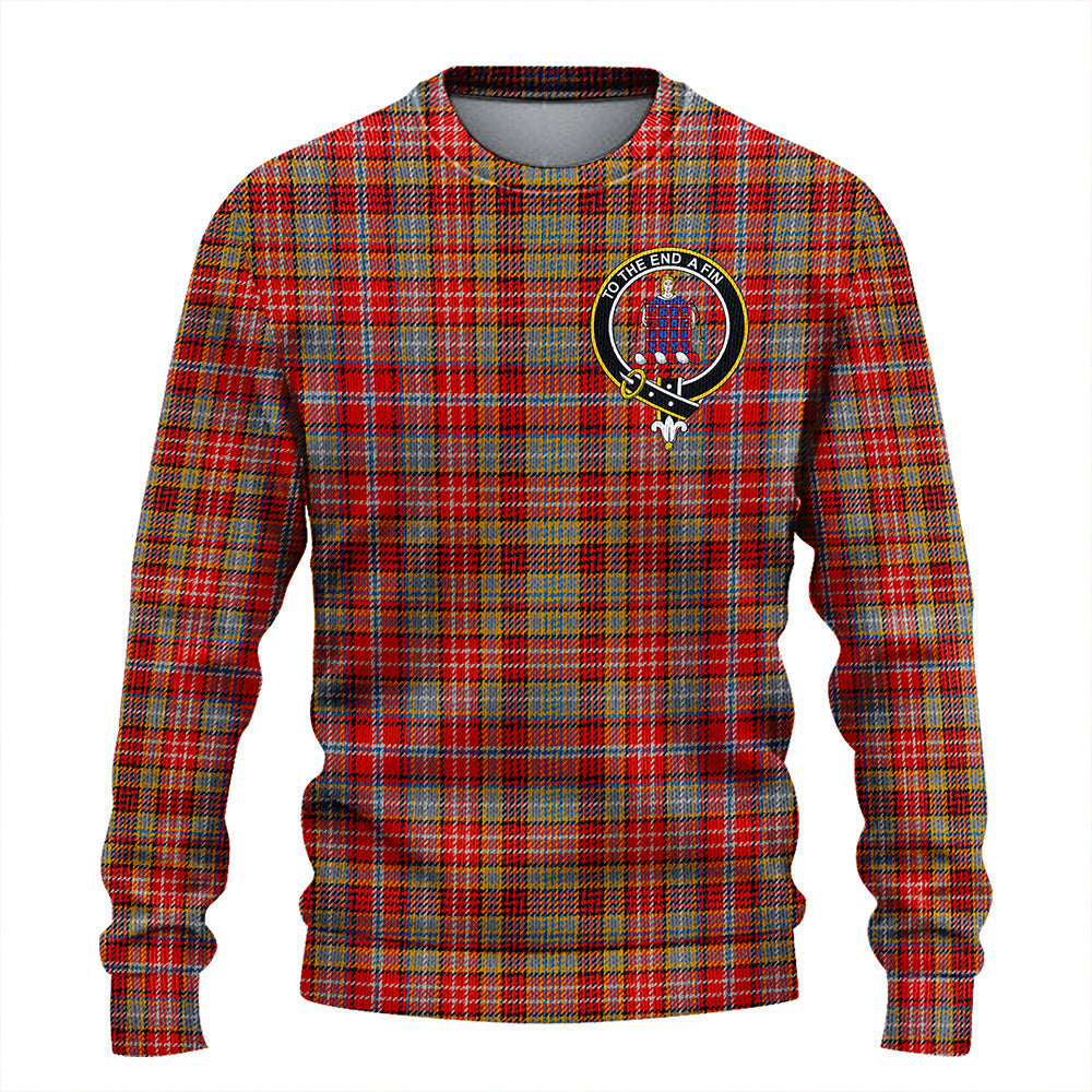 Ogilvie of Airlie Ancient Clan Badge Tartan Knitted Sweater