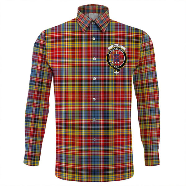 Ogilvie Tartan Classic Crest Long Sleeve Button Shirt