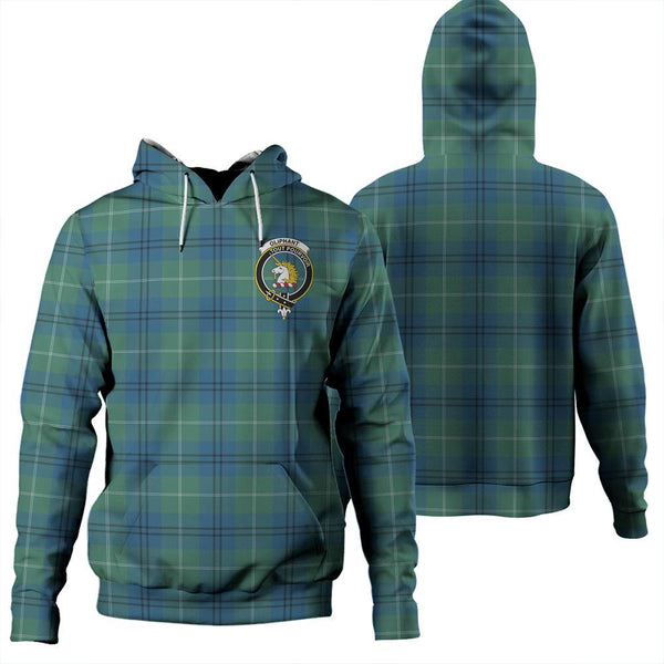 Oliphant Ancient Tartan Classic Crest Hoodie