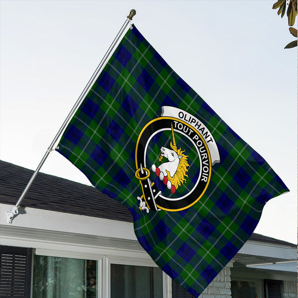 Oliphant Modern Classic Crest House Flag