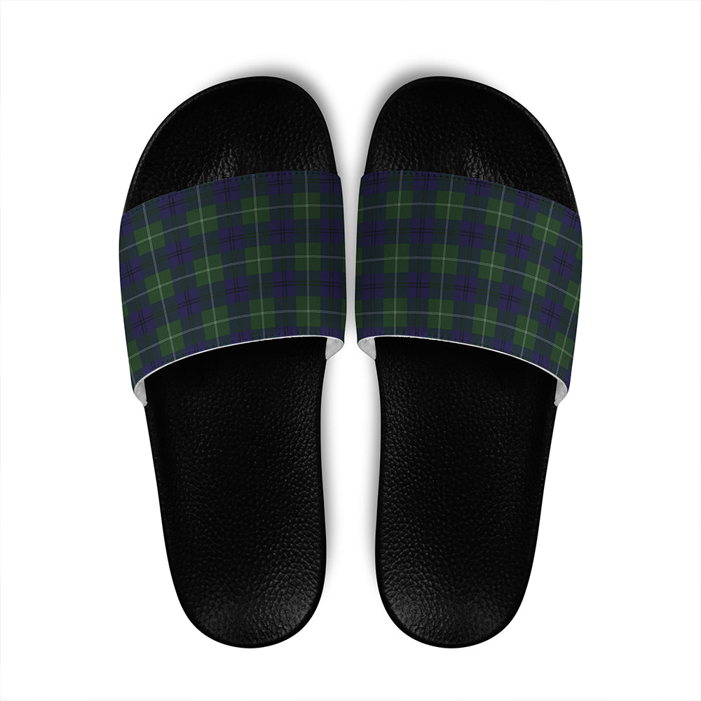 Oliphant Modern Tartan Classic Slide Sandals