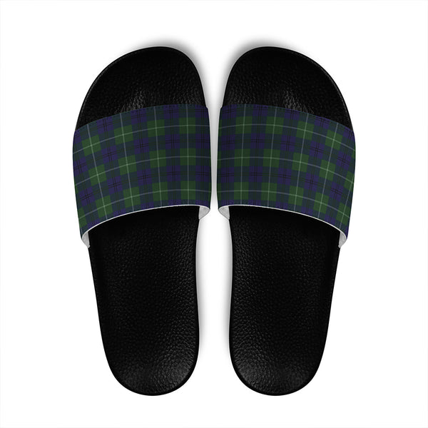 Oliphant Modern Tartan Classic Slide Sandals