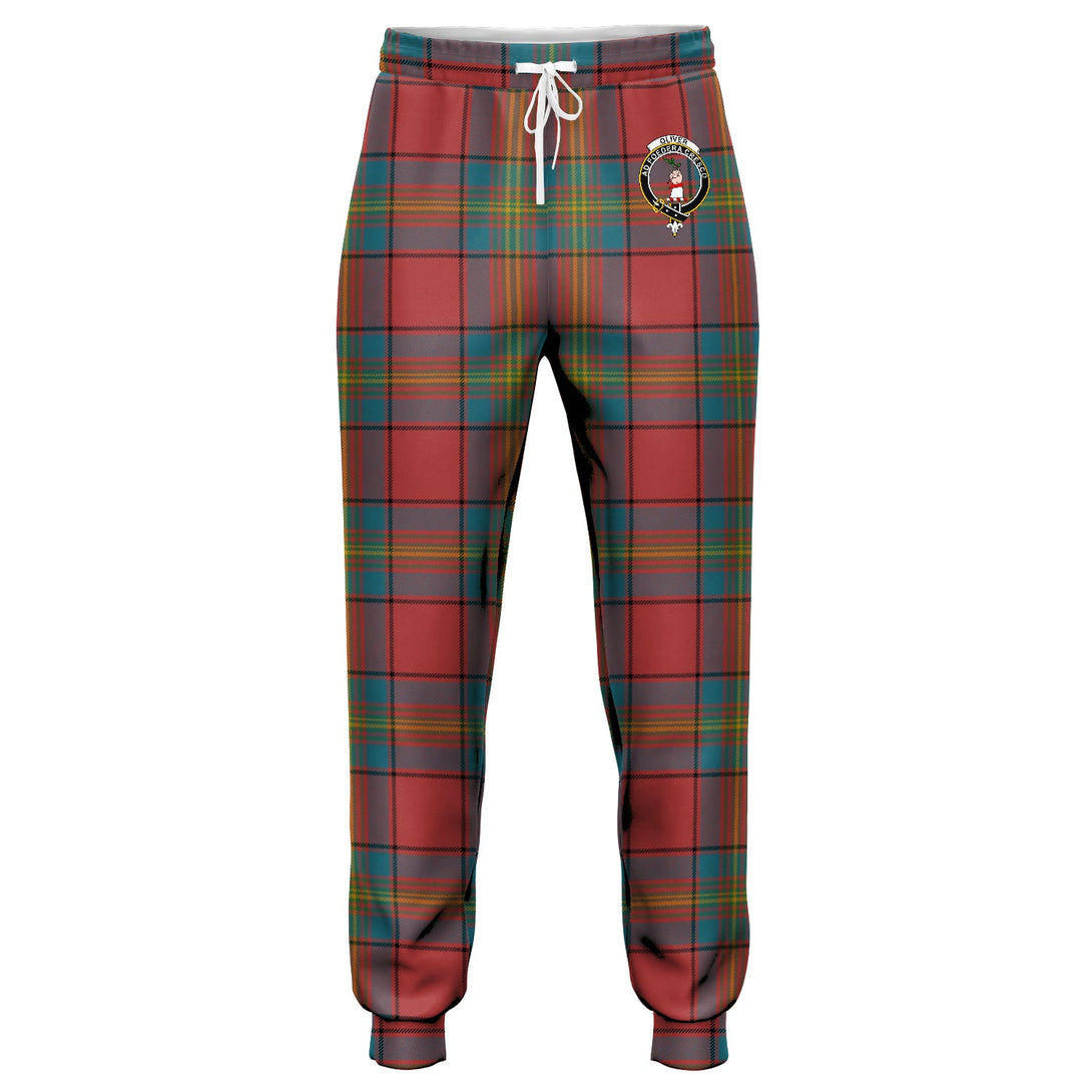 Oliver Ancient Clan Badge Tartan Jogger Pants