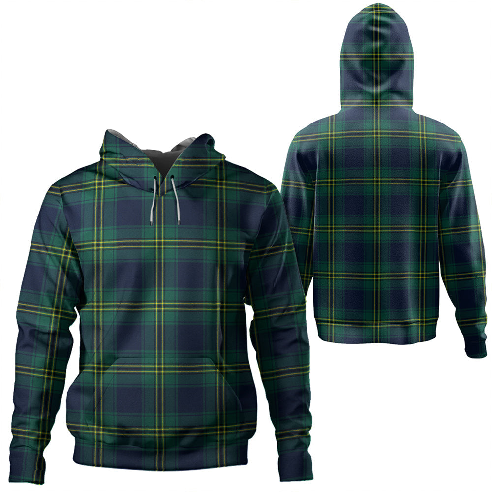 Oliver Hunting Modern Tartan Classic Hoodie