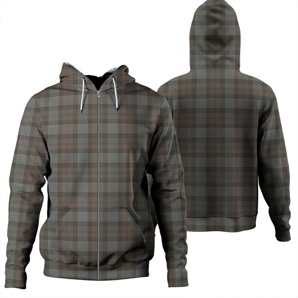 Outlander Fraser Tartan Classic Zipper Hoodie