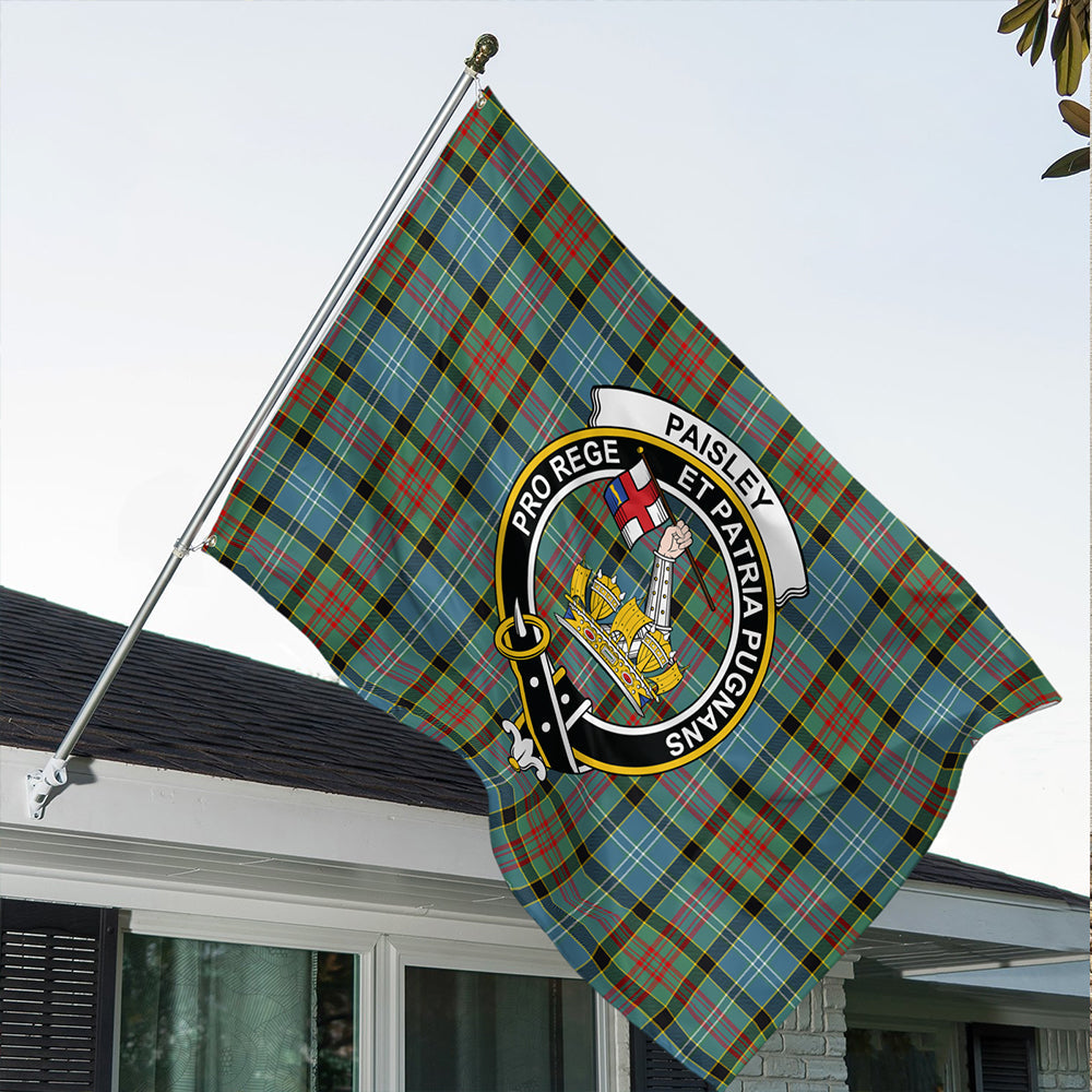 Paisley District Classic Crest House Flag