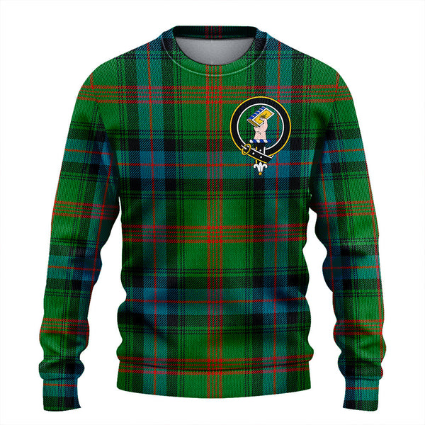 Park Ancient Clan Badge Tartan Knitted Sweater