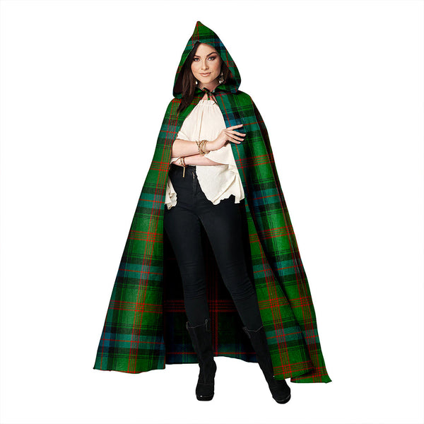 Park Ancient Clan Badge Tartan Hooded Cloak