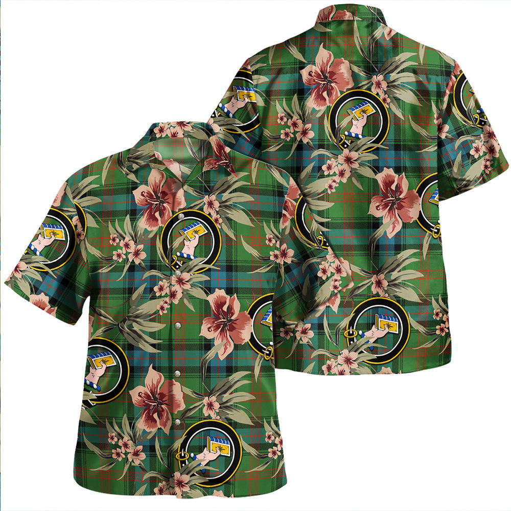 Park Ancient Clan Badge Tartan Aloha Hawaiian Shirt Tropical Old Style