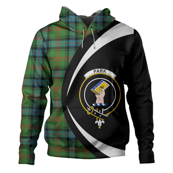 Park Ancient Clan Badge Tartan Hoodie Circle Style