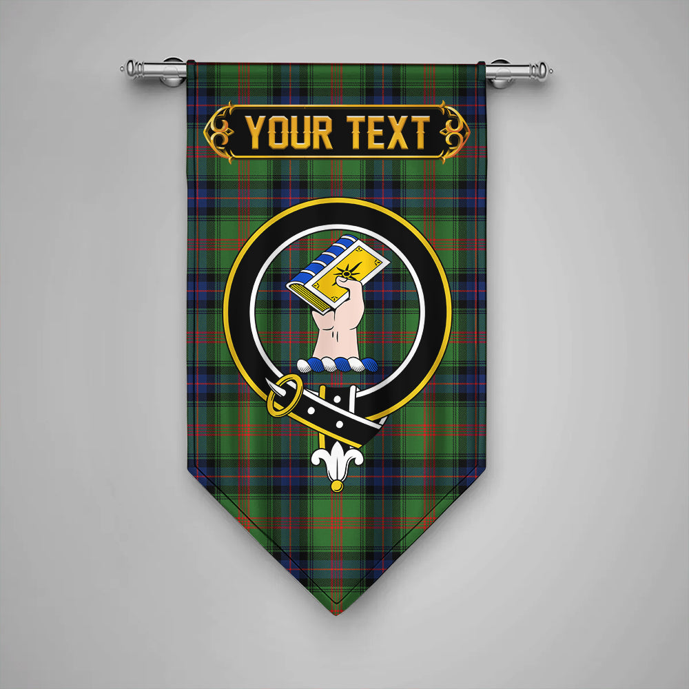 Park Modern Clan Badge Tartan Gonfalon Personalize