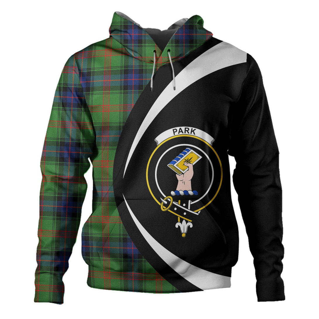 Park Modern Clan Badge Tartan Hoodie Circle Style