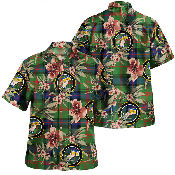 Park Modern Clan Badge Tartan Aloha Hawaiian Shirt Tropical Old Style