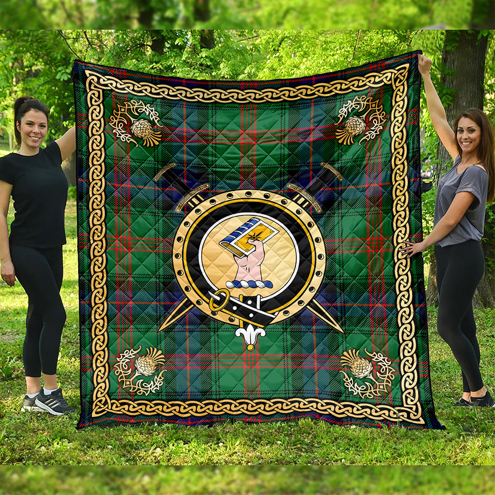 Park Modern Clan Badge Tartan Premium Quilt Celtic Shield