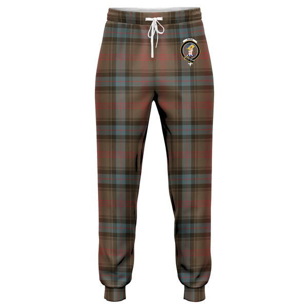 Park Weathered Clan Badge Tartan Jogger Pants