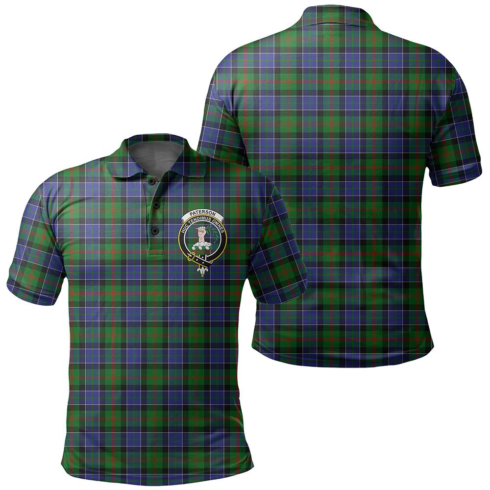 Paterson Tartan Classic Crest Polo Shirt