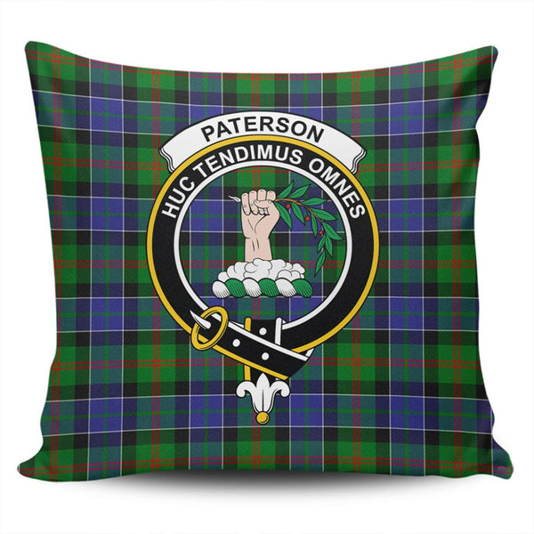 Paterson Tartan Classic Crest Pillow Cover