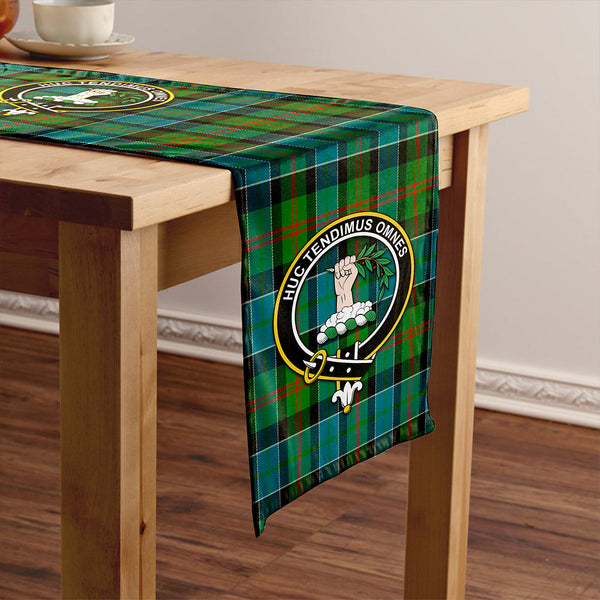 Paterson Ancient Clan Badge Tartan Table Runner