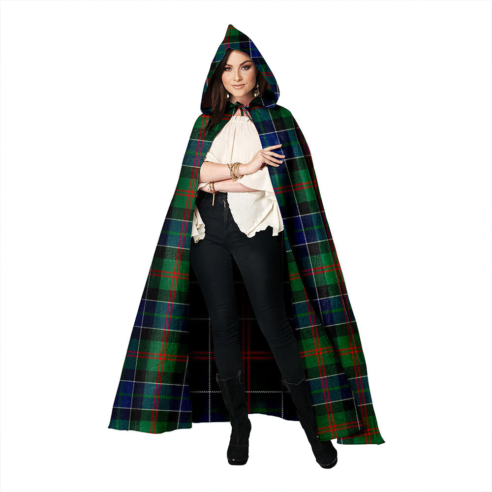 Paterson Modern Clan Badge Tartan Hooded Cloak